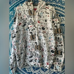 Burton hoodie size large
